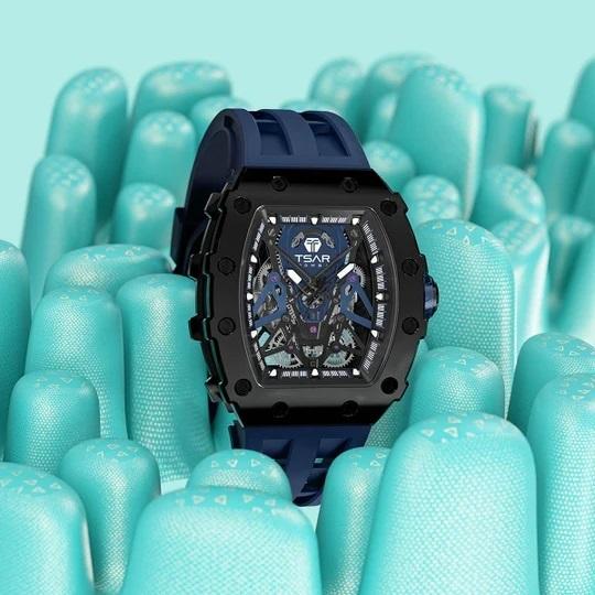 Tsar Bomba Anzeige TB8207 Noir Bleu