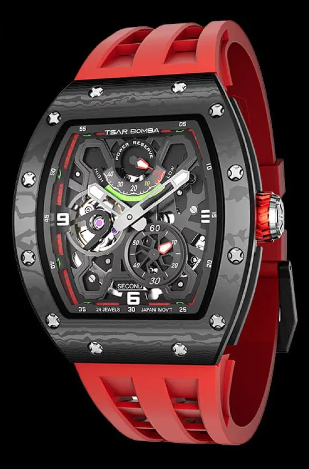 TSAR BOMBA TB8212 Red Carbon